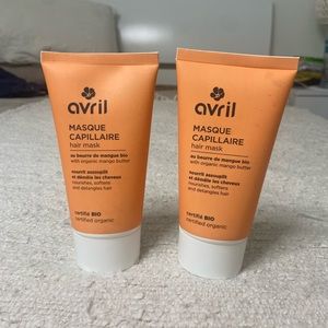 Avril Organic Hair Mask 150ml / 5oz bundle of 2